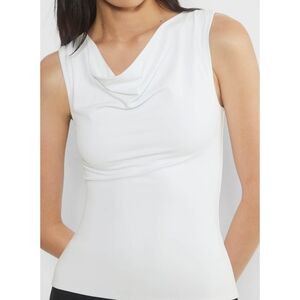 ARITZIA Contour Earthern Top White XS Coastal Contemporary Minimalist